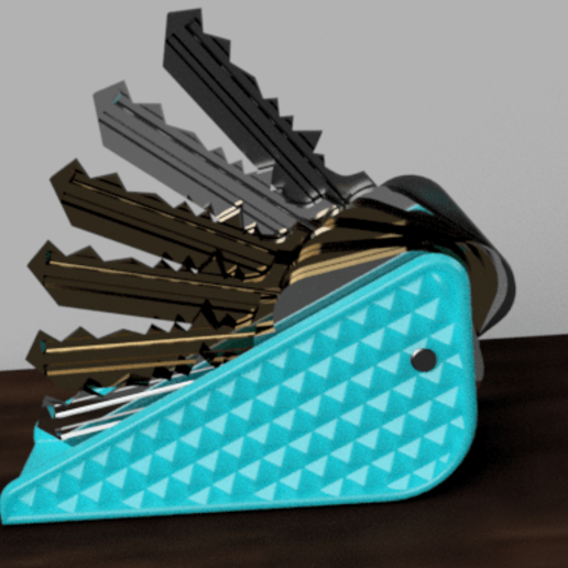 Download STL file Key holder ・ Cults